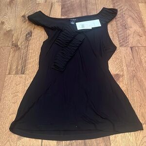 NWT U-Knit Woman’s Black Top Size XL